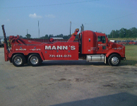 Mann's Wrecker Towing Company Images